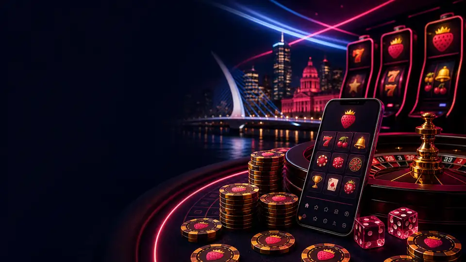Ilustración decorativa hero Fraga Casino Argentina